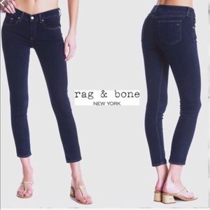 RAG AND BONE INDIGO CAPRI